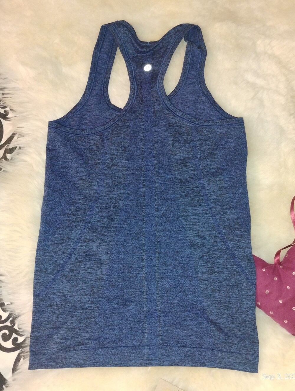 Lululemon Women’s Racerback Tank Top - Dark Heather Blue, XS